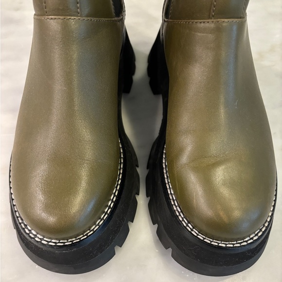 3.1 Phillip Lim Olive Green Kate Combat Boot - Picture 2 of 8